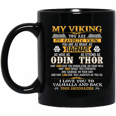 11 oz. Black Mug