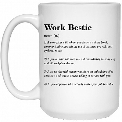 15 oz. White Mug