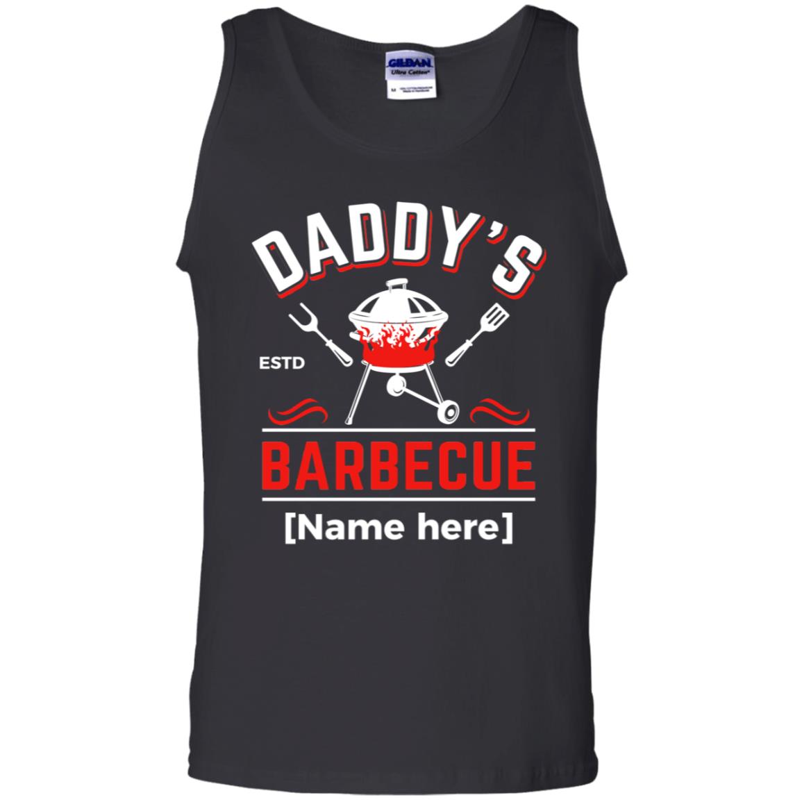 Customized Daddy's, Black, Unisex Tank Top