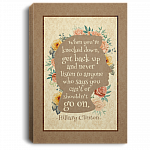 Hillary Clinton Politics When You Are Knocked Down - Feminist Women Empowerment Motivational Framed Canvas - Unframed Poster, White, 0.75'' Framed Canvas Hillary Clinton Politics When You Are Knocked Down - Feminist Women Empowerment Motivational Framed Canvas - Unframed Poster, White, 0.75'' Framed Canvas