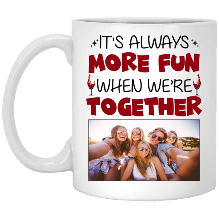 Custom Photo fun mug, White, 11 oz. White Mug