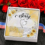 1NH. Im Sorry Forever Love Necklace (Silver) 6