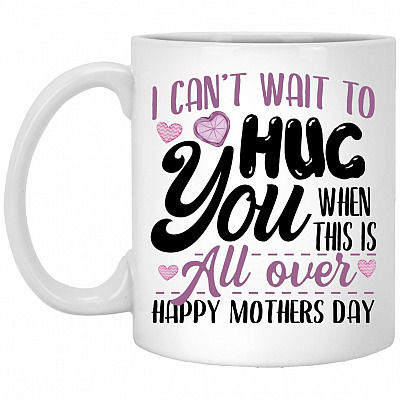 HUG MUG, White, 11 oz. White Mug