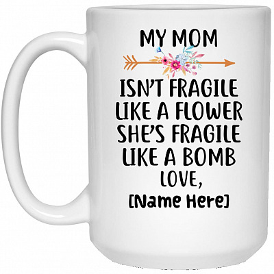 15 oz. White Mug