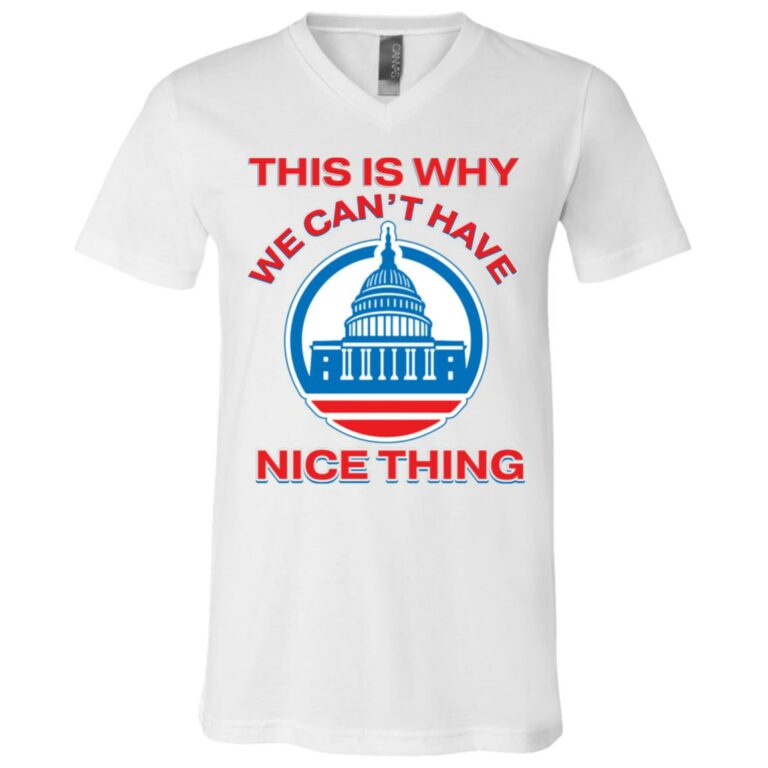 This Is Shirt, White, V-Neck T-Shirt