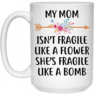 15 oz. White Mug