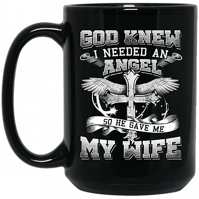 15 oz. Black Mug