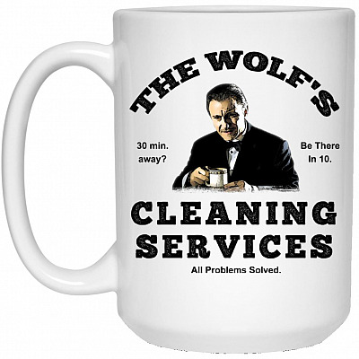 15 oz. White Mug