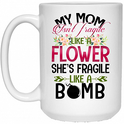 15 oz. White Mug