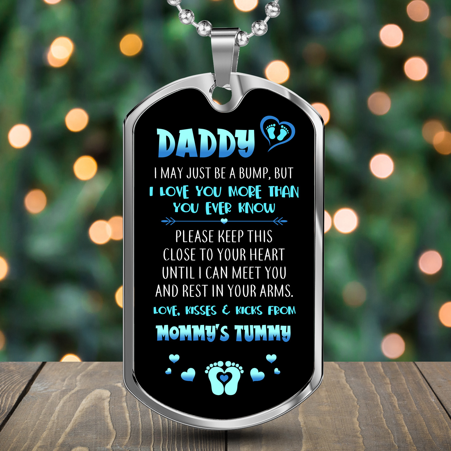 8Th. Mommy's Tummy Dog Tag 1