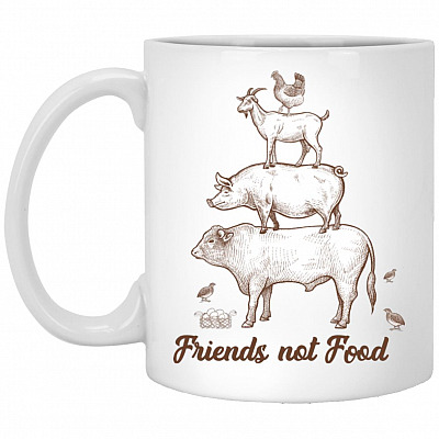 XP8434 11 oz. White Mug, White, 11 oz. White Mug