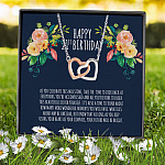 5HP. 21st Birthday Interlocking Hearts Necklace 7