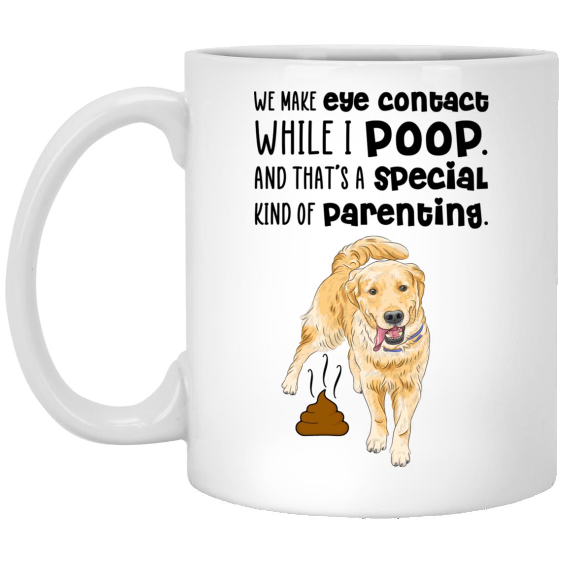 Poop Mug, White, 11 oz. White Mug Poop Mug, White, 11 oz. White Mug