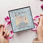 6KT. To My Bestie Hand In Hand card (5) Interlocking Hearts Necklace 5