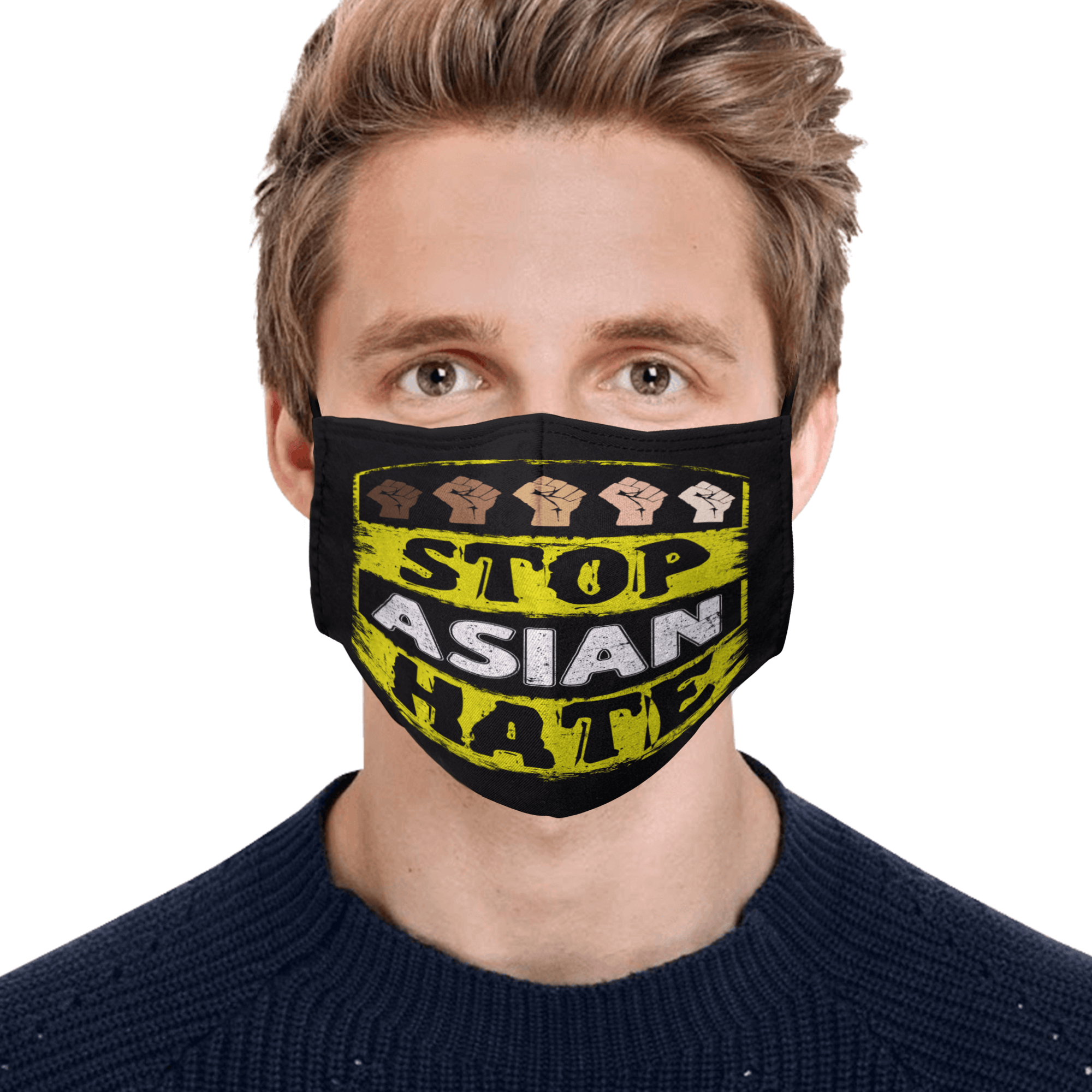 1LV uu tien. Stop Asian Hate mask mk