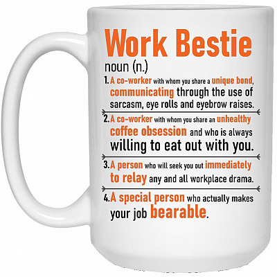 15 oz. White Mug