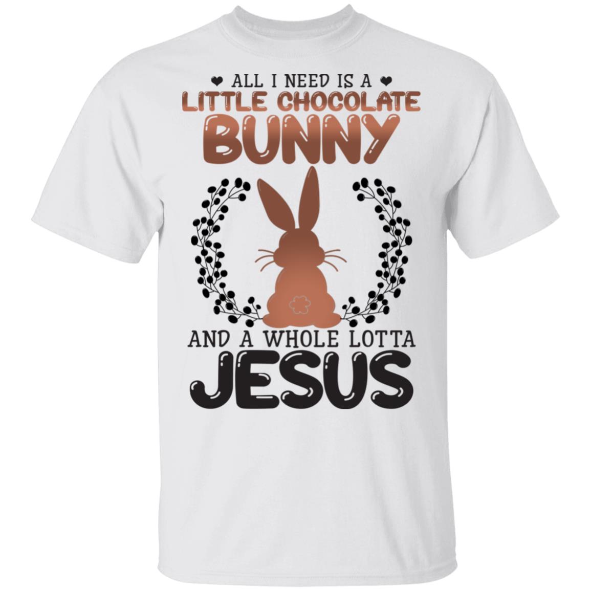 Bunny Shirt, White, Unisex T-Shirt