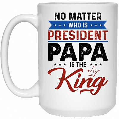 15 oz. White Mug