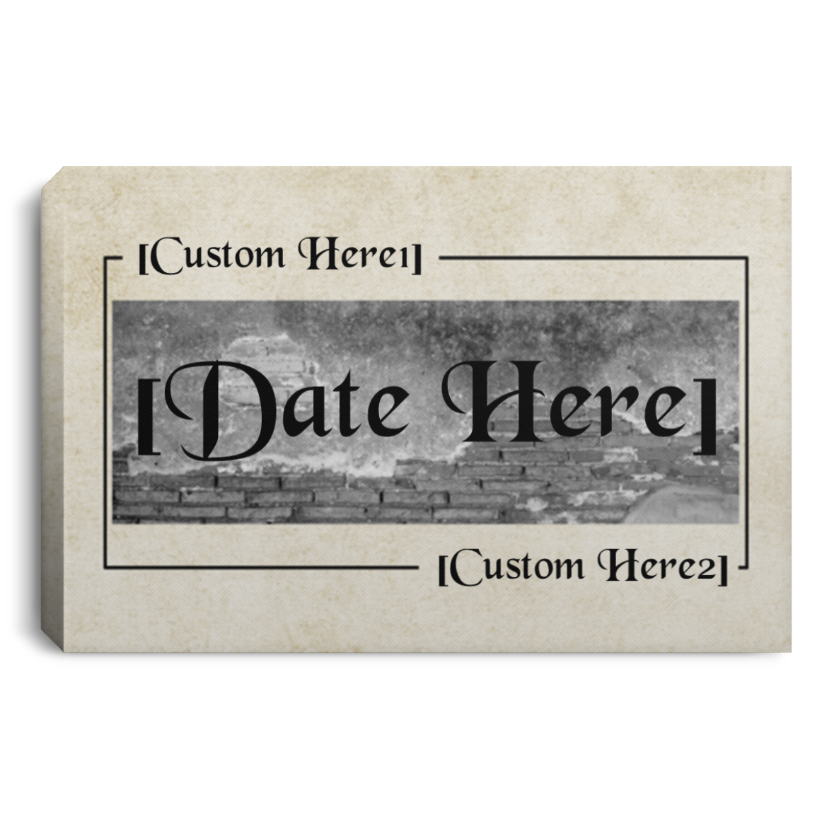 Personalized Anniversary Gift With Couple Name Wrapped Framed Canvas Prints - Unframed Poster, White, 0.75'' Framed Canvas Personalized Anniversary Gift With Couple Name Wrapped Framed Canvas Prints - Unframed Poster, White, 0.75'' Framed Canvas