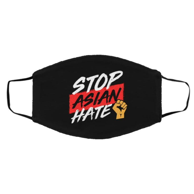 Asian mask, Black, Cloth Face Cover – Medium/Large