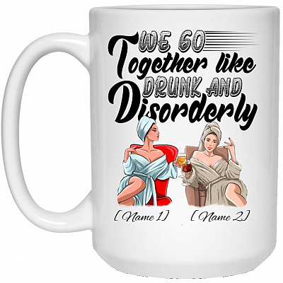 15 oz. White Mug
