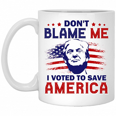 Dont mug, White, 11 oz. White Mug
