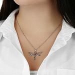 Dragonfly Necklace Message Card Model