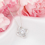 Love Knot Necklace Message Card 1