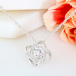 Love Knot Necklace Message Card 2