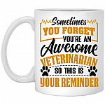 Sometimes You Forgot, White, 11 oz. White Mug