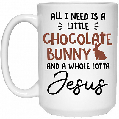 15 oz. White Mug