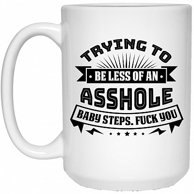 15 oz. White Mug