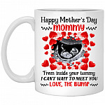 Personalized Photo Happy Mother's Day, White, 11 oz. White Mug