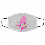 FMA Med/Lg Face Mask, White, Cloth Face Cover – Medium/Large