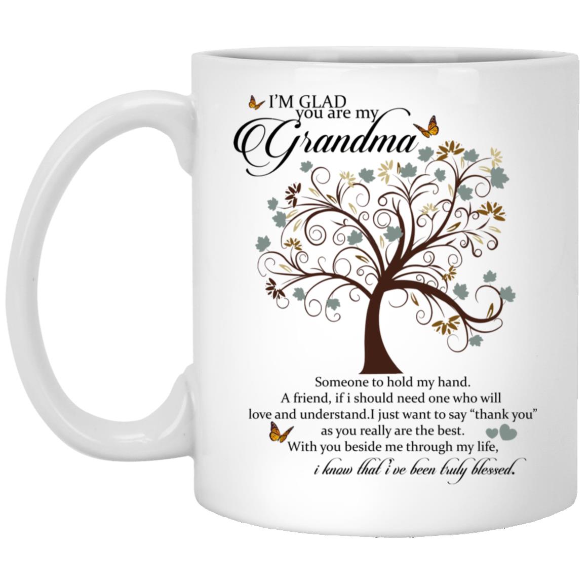 I'm glad mug, White, 11 oz. White Mug I'm glad mug, White, 11 oz. White Mug