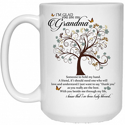 15 oz. White Mug