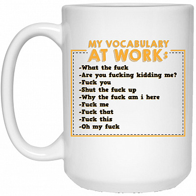 15 oz. White Mug