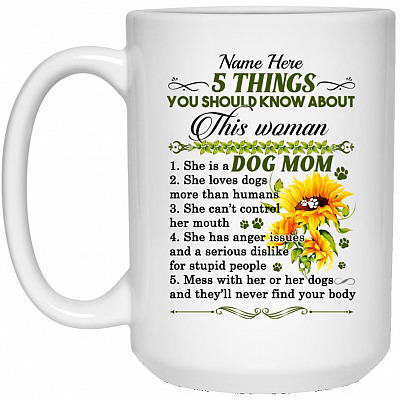 15 oz. White Mug