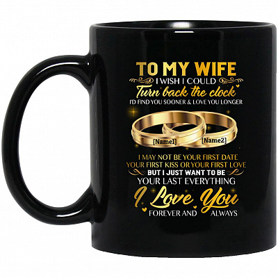 11 oz. Black Mug