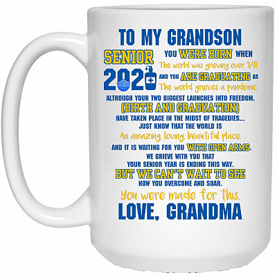 15 oz. White Mug