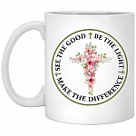 I see mug, White, 11 oz. White Mug