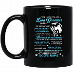 Dog Grommer, Black, 11 oz. Black Mug