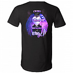 I'm Not Just A Mom, Black, V-Neck T-Shirt