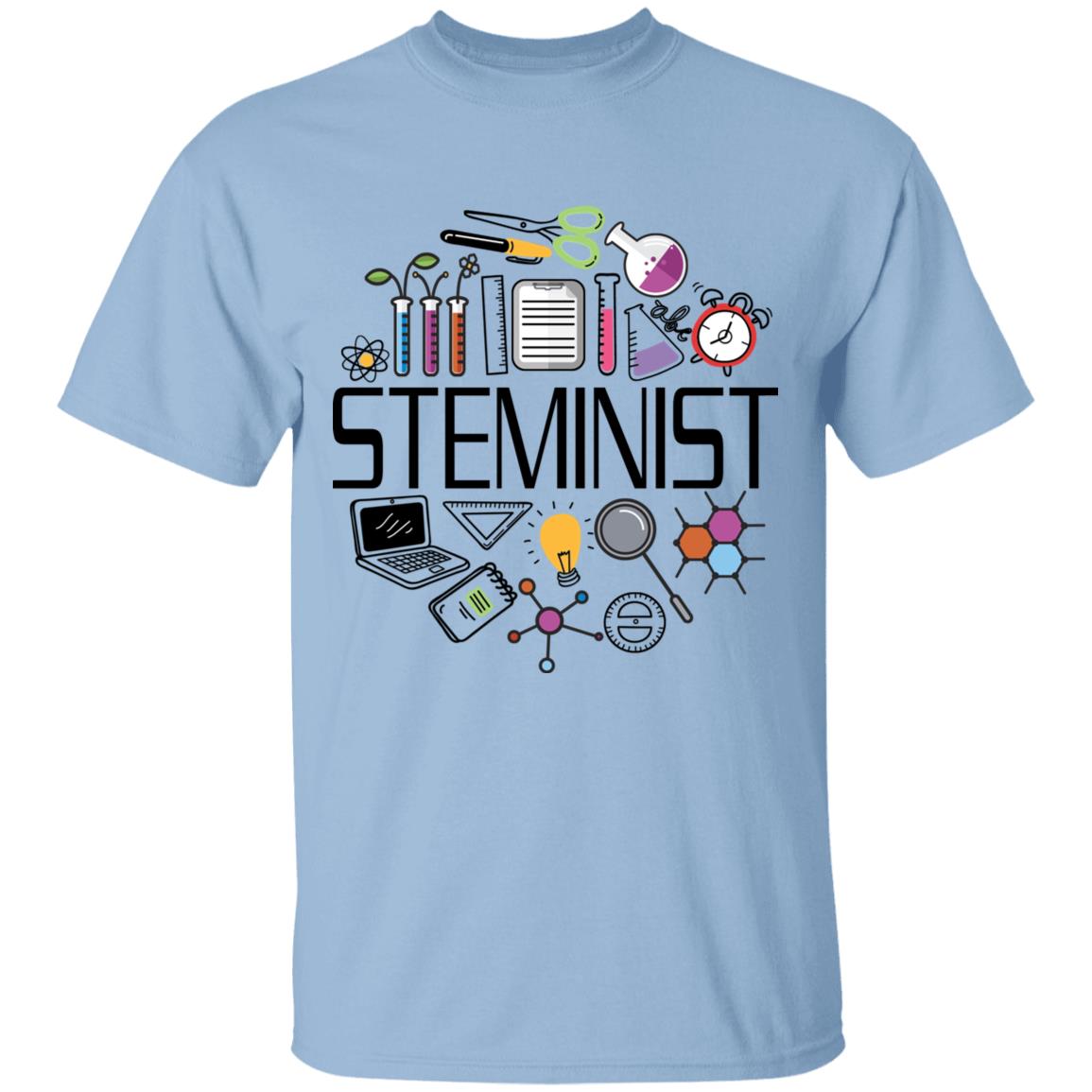 steminist tee, Light Blue, Unisex T-Shirt