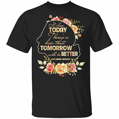 Ruth Bader Shirt, Black, Unisex T-Shirt