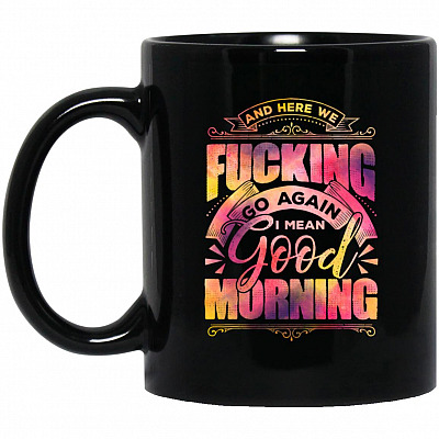 11 oz. Black Mug