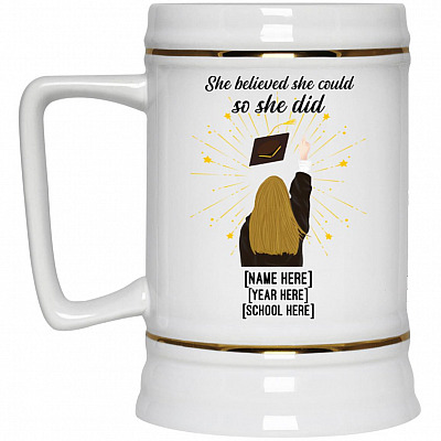 22 oz. Beer Stein