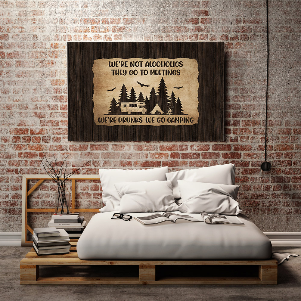 4KT. We're Not Alcoholics Drunks Camping (4) Mockup