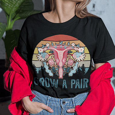 Alternative view of Grow A Pair Vintage T-Shirt