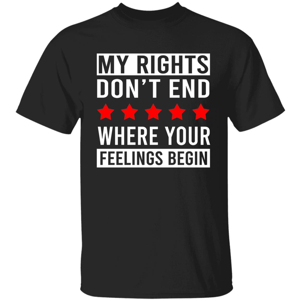 Rights Shirt, Black, Unisex T-Shirt